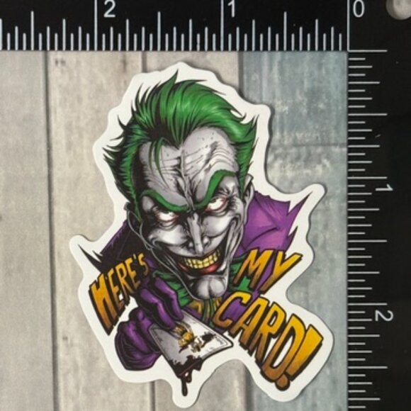 ๐10/$10๐ The Joker Harley Quinn Reusable Waterproof Vinyl Sticker Decal - Picture 1 of 1